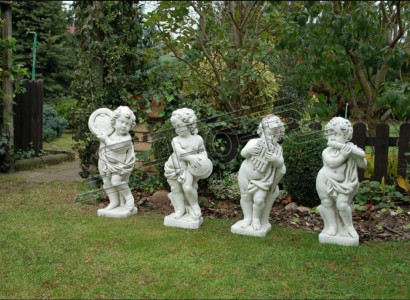 Boy 70cm Figure Statue Figures Sculpture Statues White Garden Decoration